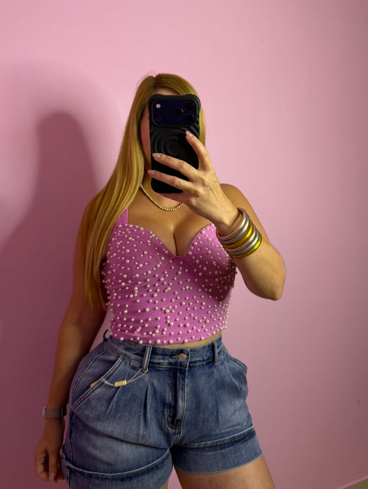 Rosa Perla Top