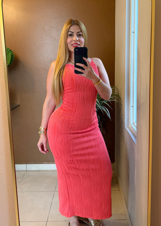 Coral Dress