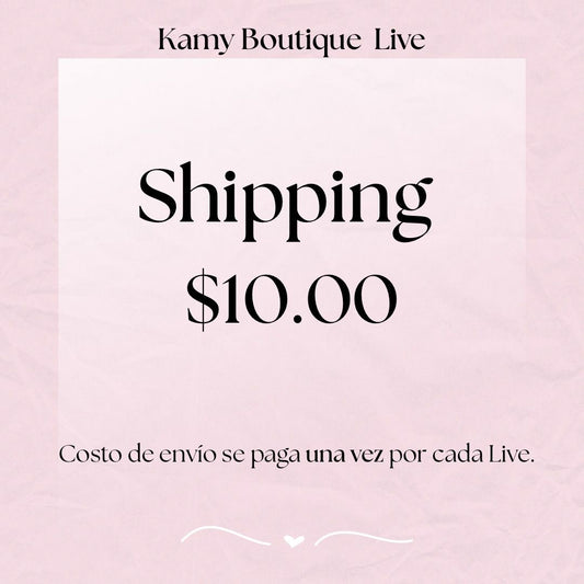 SHIPPING FACEBOOK LIVE